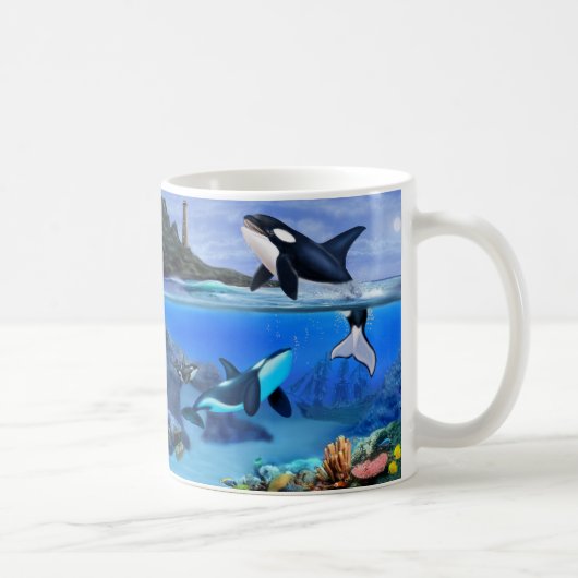 De Orka-familie Koffiemok (Rechts)
