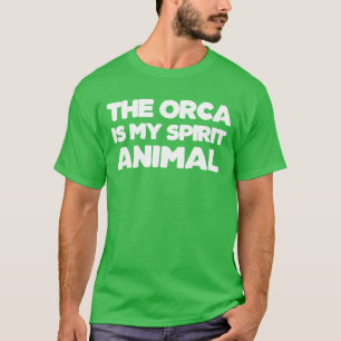 De orka is mijn spirituele dier jongen t-shirt