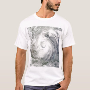 De orkaan Alex over de westerne Golf van Mexico T-shirt