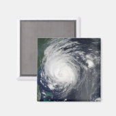 De orkaan Earl grazing langs de kust van North Car Magneet (Voorkant / Achterkant)