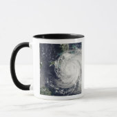 De orkaan Ike over Cuba, Jamaica en de Baham Mok (Links)