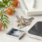 De orkaan Ike over Cuba, Jamaica en de Baham Sleutelhanger (Zijkant)