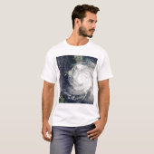 De orkaan Ike over Cuba, Jamaica en de Baham T-shirt (Voorkant volledig)