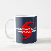De orkaan Sandy - Wat een Dandy! Koffiemok (Links)