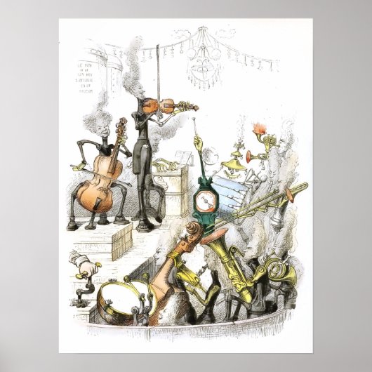 De orkest Fun Time Poster Art (Voorkant)