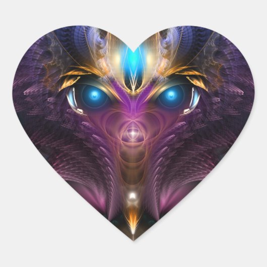 De Orkolon Hart Sticker (Voorkant)