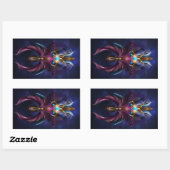 De Orkolon Starfield Rechthoekige Sticker (Vel)