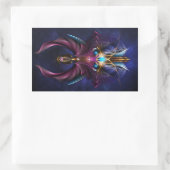 De Orkolon Starfield Rechthoekige Sticker (Tas)