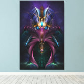 De orkolon Wrapped Canvas print (Insitu (Houten vloer))