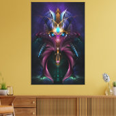 De orkolon Wrapped Canvas print (Insitu (Woonkamer))