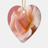 De Ornament van het Roos van het peach Gepersonali (Links)