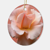 De Ornament van het Roos van het peach Gepersonali (Links)