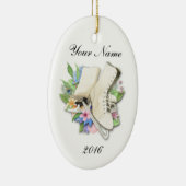 De Ornament van het Schaats van het cijfer Douane  (Rechts)