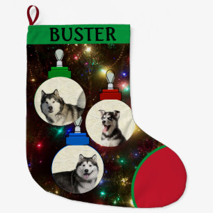 De Ornamenten van de Boom van de Foto van het pakk Grote Kerstsok