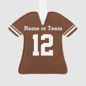 De Ornamenten van het Football van de kool met NAA (achterkant)