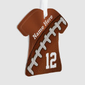 De Ornamenten van het Football van de kool met NAA (voorkant)