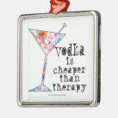 DE ORNAMENTEN, WODKA IS GOEDKOPER DAN THERAPIE METALEN ORNAMENT (Links)