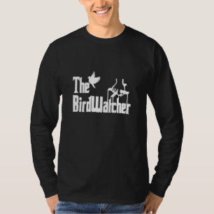 De ornitholoog Birdwatch, de vogelwachter T-shirt