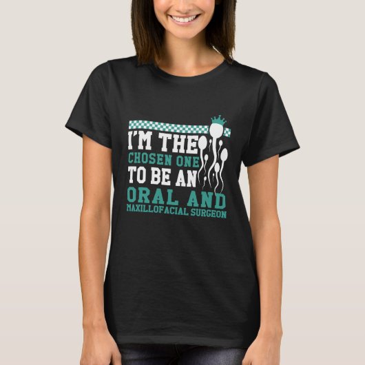 De orthodontiste winnaar sperm grappig t-shirt (Voorkant)