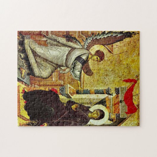 De Orthodoxe Icon van de Aankondiging Legpuzzel (Horizontaal)