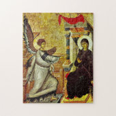 De Orthodoxe Icon van de Aankondiging Legpuzzel (Verticaal)