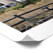 De Osguthorpe Barn van Leslie Harlow Poster (Hoek)