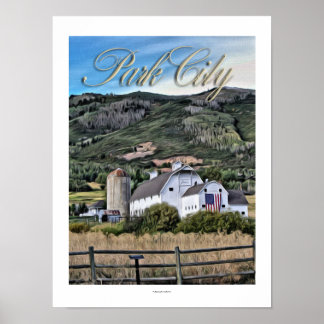 De Osguthorpe Barn van Leslie Harlow Poster