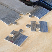 De ossuary in Sedlec of de Church of All Saints. Legpuzzel (Zijkant)
