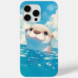 De Otter Aquatische Odyssee iPhone 15 Pro Max Hoesje