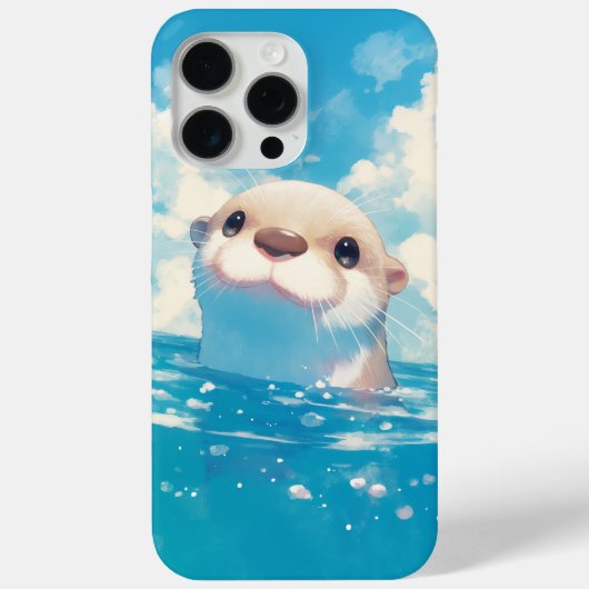 De Otter Aquatische Odyssee Case-Mate iPhone Case (Achterkant)