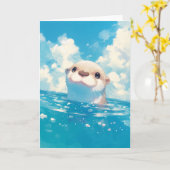 De Otter Aquatische Odyssee Kaart (Gele Bloem)