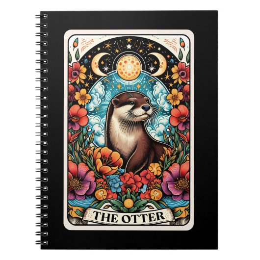De Otter Spirit Tarot Kaart Notitieboek (Voorkant)