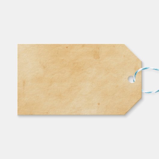 De oude Achtergrond van het Gedichte Gemottlekte K Cadeaulabel (Voorkant (Horizontaal))