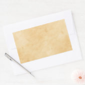 De oude Achtergrond van het Gedichte Gemottlekte K Rechthoekige Sticker (Envelop)