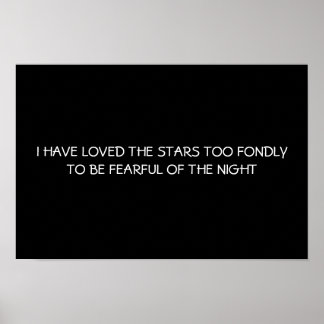 De oude astronoom van zijn pupil poster