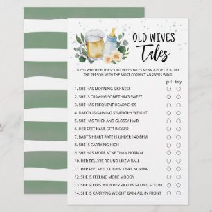 De oude Baby van het spel van de weduwen gras is h