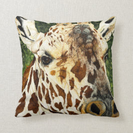 De oude bachelor - Giraffe Pillow Kussen