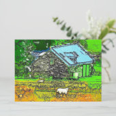 DE OUDE BARENINVITATIE (Staand voorkant)