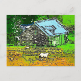 DE OUDE BARN BRIEFKAART