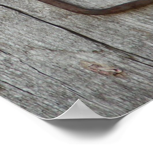 De oude barn-haas poster (Hoek)