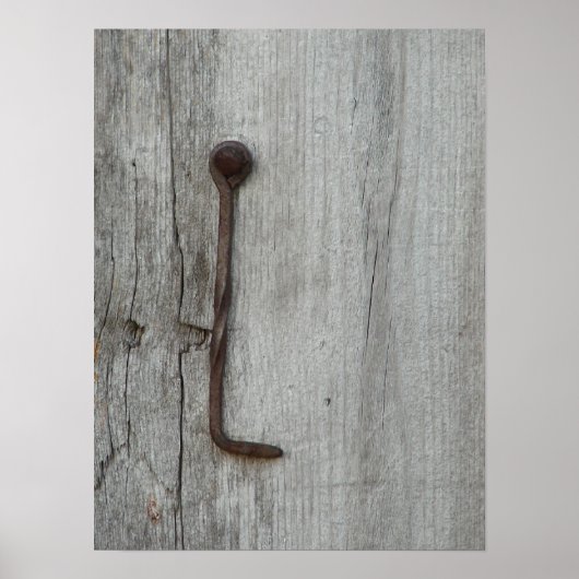 De oude barn-haas poster (Voorkant)