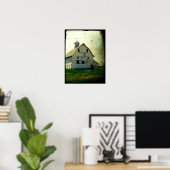 De oude Barn Poster (Thuiskantoor)