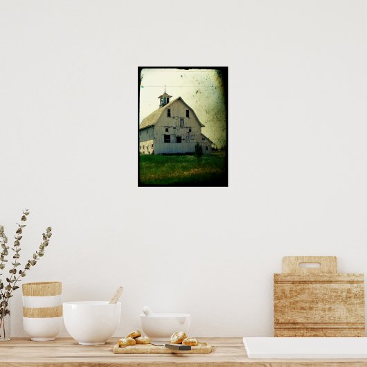 De oude Barn Poster (Keuken)