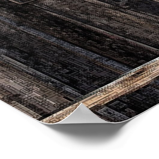 De oude Barn Poster (Hoek)