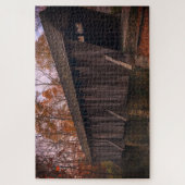 De oude Bedekte Schilderachtig Geschiedenis van de Legpuzzel (Verticaal)