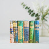 De oude bibliotheek briefkaart (Staand voorkant)