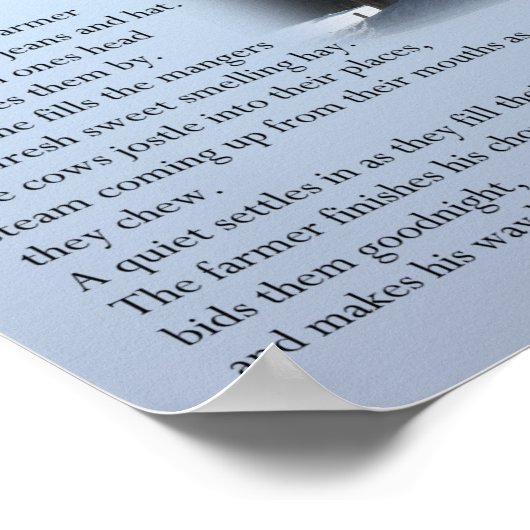 De oude boer poster (Hoek)