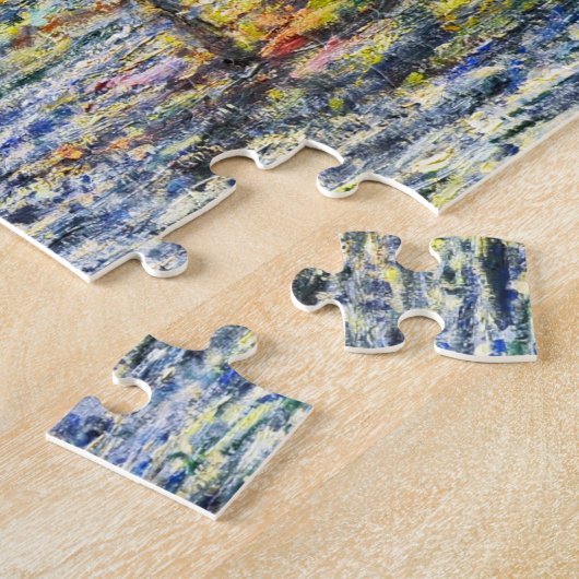 De oude boom bij de Confluence Claude Monet Legpuzzel (Zijkant)