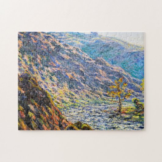 De oude boom bij de Confluence Claude Monet Legpuzzel (Horizontaal)