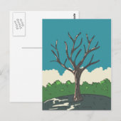 De Oude Boom Briefkaart (Voorkant / Achterkant)